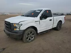 Salvage cars for sale at Greenwood, NE auction: 2016 Ford F150