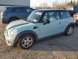 Vehiculos salvage en venta de Copart Leroy, NY: 2012 Mini Cooper