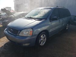 Ford Freestar Vehiculos salvage en venta: 2005 Ford Freestar SEL