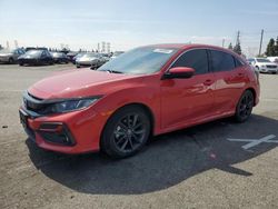 Honda salvage cars for sale: 2020 Honda Civic EX