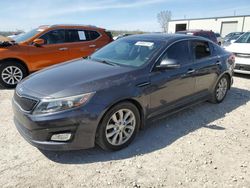 Salvage cars for sale at Kansas City, KS auction: 2015 KIA Optima EX