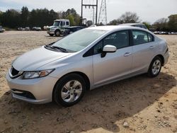 Salvage cars for sale at China Grove, NC auction: 2014 Honda Civic LX
