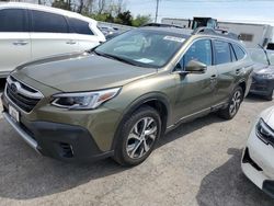 Subaru Outback Limited salvage cars for sale: 2021 Subaru Outback Limited