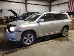 Toyota Highlander salvage cars for sale: 2008 Toyota Highlander Limited