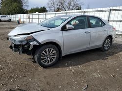 Salvage cars for sale at Finksburg, MD auction: 2018 Toyota Corolla L