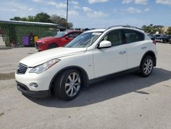 Salvage cars for sale from Copart Orlando, FL: 2015 Infiniti QX50