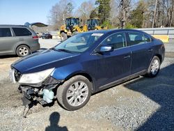 Salvage cars for sale from Copart Concord, NC: 2012 Buick Lacrosse Convenience