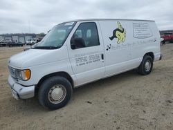 Ford salvage cars for sale: 2002 Ford Econoline E150 Van