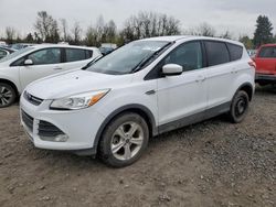 Salvage cars for sale from Copart Portland, OR: 2015 Ford Escape SE