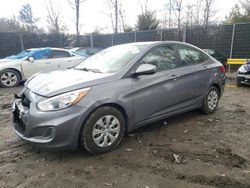 Salvage cars for sale at Waldorf, MD auction: 2017 Hyundai Accent SE