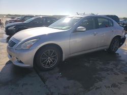 Salvage cars for sale at Grand Prairie, TX auction: 2013 Infiniti G37