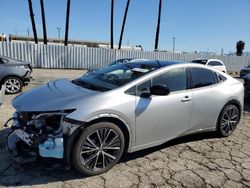 Salvage cars for sale at Van Nuys, CA auction: 2024 Toyota Prius LE