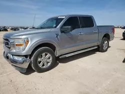Salvage cars for sale at Andrews, TX auction: 2022 Ford F150 Supercrew