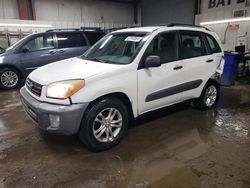 Salvage cars for sale at Elgin, IL auction: 2002 Toyota Rav4