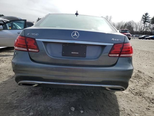 2016 Mercedes-Benz E 350 4matic