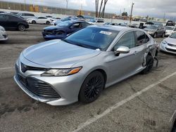 Salvage cars for sale at Van Nuys, CA auction: 2018 Toyota Camry LE
