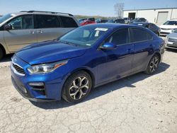 Salvage cars for sale from Copart Kansas City, KS: 2021 KIA Forte FE