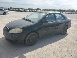Salvage cars for sale from Copart San Antonio, TX: 2005 Toyota Corolla CE
