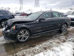Salvage cars for sale at Littleton, CO auction: 2016 Mercedes-Benz C 300 4matic