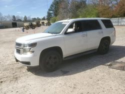 Chevrolet Tahoe salvage cars for sale: 2016 Chevrolet Tahoe Police