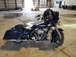 Salvage motorcycles for sale at Candia, NH auction: 2012 Harley-Davidson Flhx Street Glide