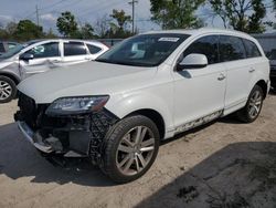 Salvage cars for sale at Riverview, FL auction: 2015 Audi Q7 Premium Plus