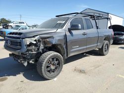 Salvage cars for sale from Copart Nampa, ID: 2015 Toyota Tundra Double Cab SR/SR5