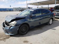 Salvage cars for sale from Copart Anthony, TX: 2016 Nissan Sentra S