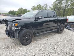 Salvage cars for sale from Copart Houston, TX: 2019 Nissan Titan Platinum Reserve