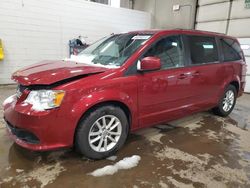 Salvage cars for sale from Copart Blaine, MN: 2015 Dodge Grand Caravan SXT