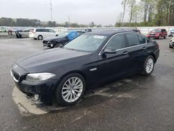 Salvage cars for sale at Dunn, NC auction: 2016 BMW 528 I
