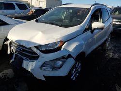 Salvage cars for sale at Martinez, CA auction: 2018 Ford Ecosport SE