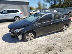 Chevrolet Cruze LS salvage cars for sale: 2018 Chevrolet Cruze LS