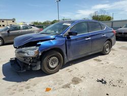 Salvage cars for sale from Copart Wilmer, TX: 2017 Nissan Sentra S