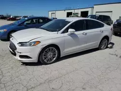 Salvage cars for sale from Copart Kansas City, KS: 2015 Ford Fusion SE
