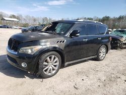 Salvage cars for sale from Copart Charles City, VA: 2011 Infiniti QX56