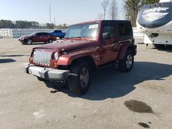 Vehiculos salvage en venta de Copart Dunn, NC: 2009 Jeep Wrangler Sahara