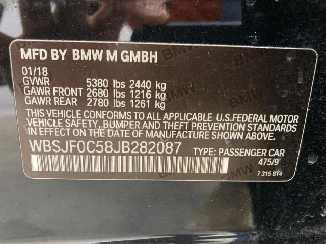 2018 BMW M5