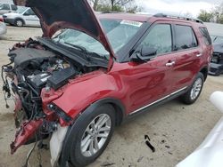 Salvage cars for sale at Bridgeton, MO auction: 2014 Ford Explorer XLT