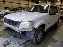 Ford salvage cars for sale: 2008 Ford Explorer XLT