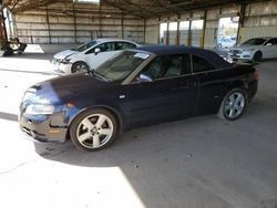 Salvage cars for sale at Phoenix, AZ auction: 2009 Audi A4 2.0T Cabriolet Quattro