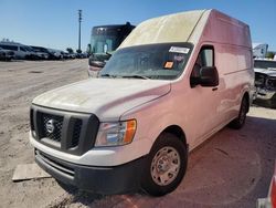Nissan NV salvage cars for sale: 2017 Nissan NV 2500 S