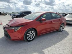 Salvage cars for sale from Copart Arcadia, FL: 2021 Toyota Corolla LE