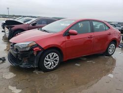 Salvage cars for sale at Grand Prairie, TX auction: 2019 Toyota Corolla L