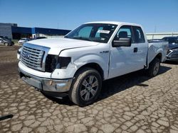 Salvage cars for sale at Woodhaven, MI auction: 2014 Ford F150 Super Cab