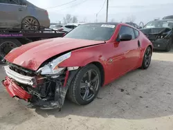 Salvage cars for sale at Pekin, IL auction: 2014 Nissan 370Z Base