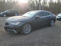 Salvage cars for sale from Copart Bowmanville, ON: 2018 Acura TLX Tech