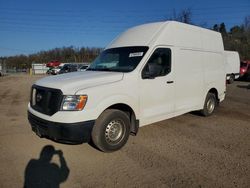 Salvage trucks for sale at West Mifflin, PA auction: 2016 Nissan NV 2500 S