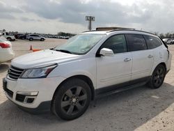 Salvage cars for sale at Houston, TX auction: 2017 Chevrolet Traverse LT