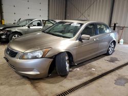 Salvage cars for sale from Copart West Mifflin, PA: 2008 Honda Accord EXL
